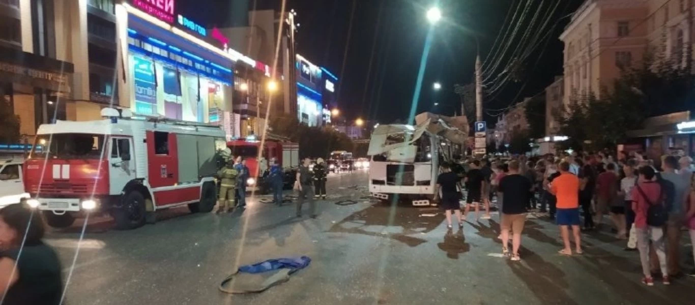 Δυστύχημα στην Ρωσία - Νεκροί από έκρηξη σε αστικό λεωφορείο